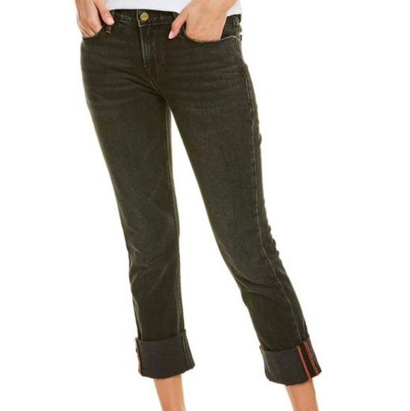 Frame Denim Black Le Nik Lucky Jeans 24 - Picture 1 of 8